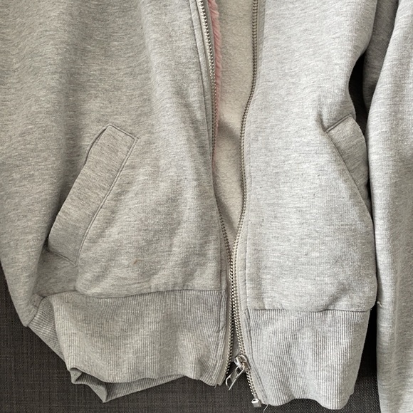 Bershka, size L, pink and grey - Picture 3 of 4